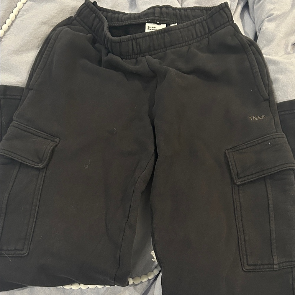 TNA Black Straight Leg Pants